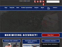 Tablet Screenshot of hamskeaarchery.com
